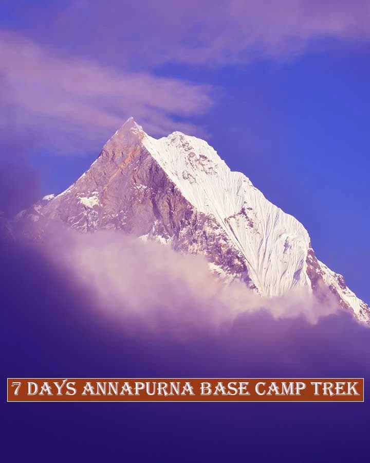 7 days annapurna base camp trek