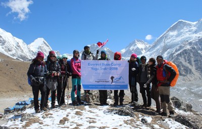 2018 Everest Base Camp Yoga Trek Participants