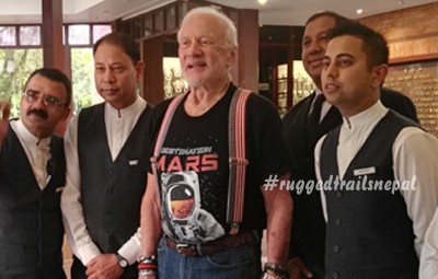 Astronaut Buzz Aldrin In Nepal