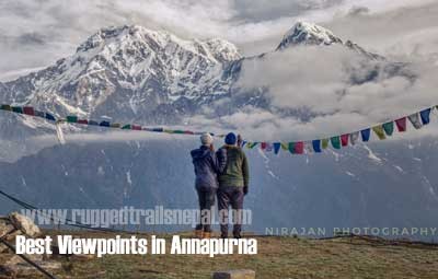 discover the best viewpoints in annapurna region foothills