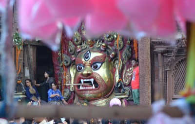 how kathmandu nepal celebrates the indra jatra festival