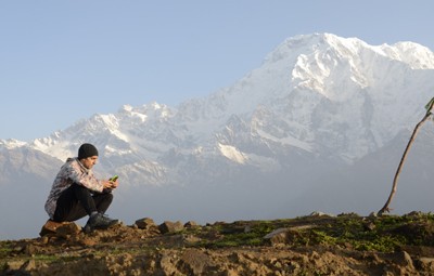 nepal is traveling not to discover new sights but to find new eyes