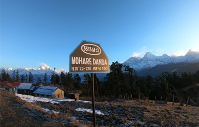 short mohare danda ghorepani trek