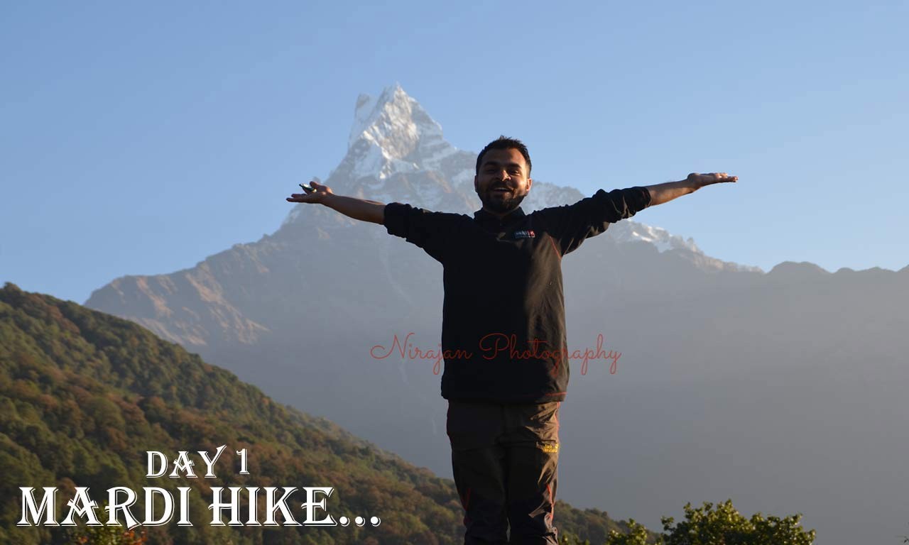 3 days mardi himal trek itinerary from rest camp kalimati