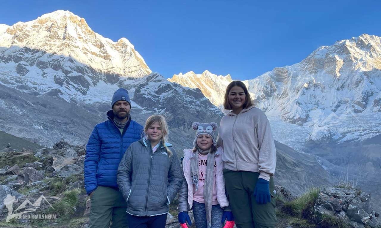 annapurna base camp family trek