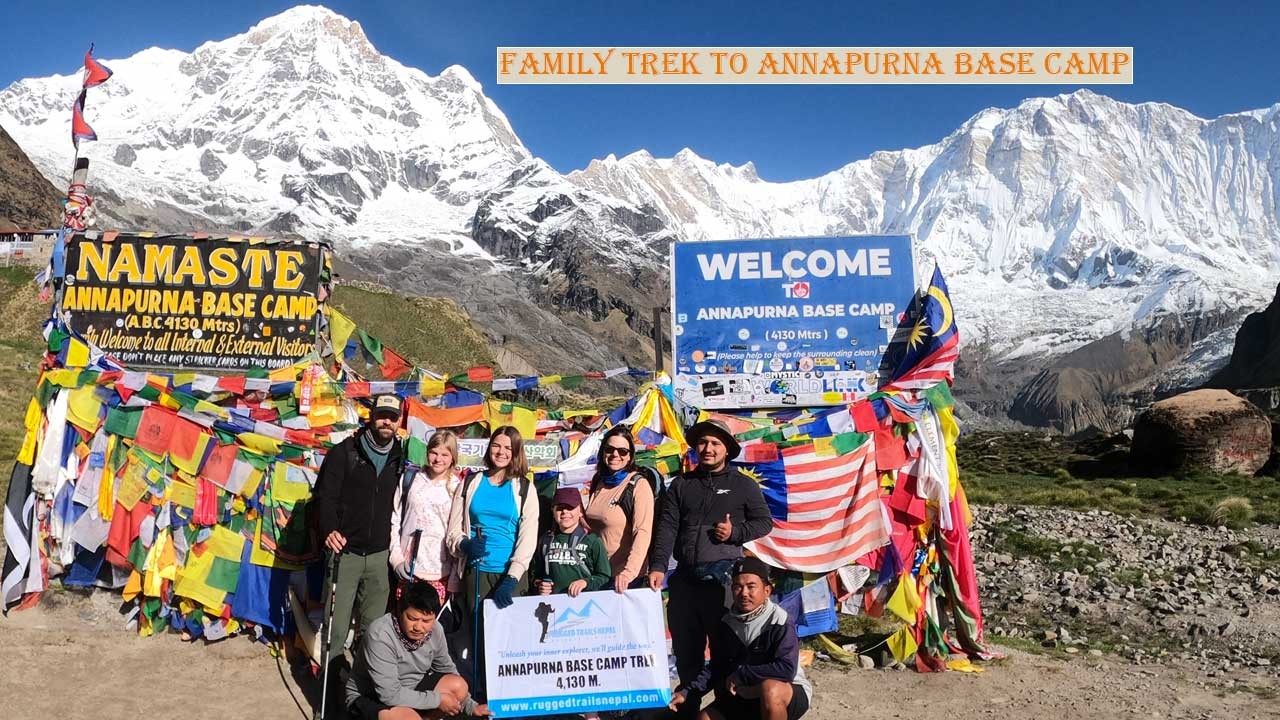 annapurna base camp trek for beginners and family