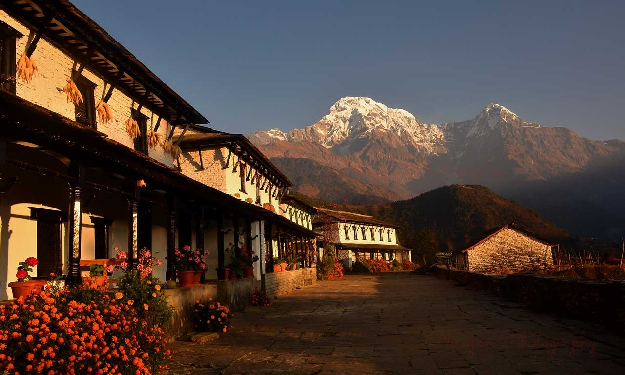 ghorepani poon hill with mardi himal trek