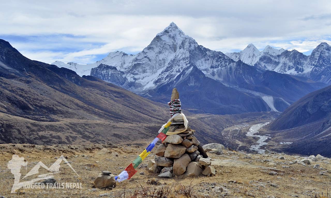 3 pass trek nepal landscapes