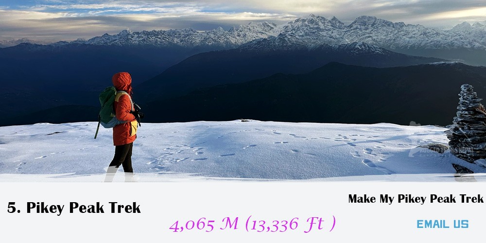 bestshort treks in nepal pikey peak trek