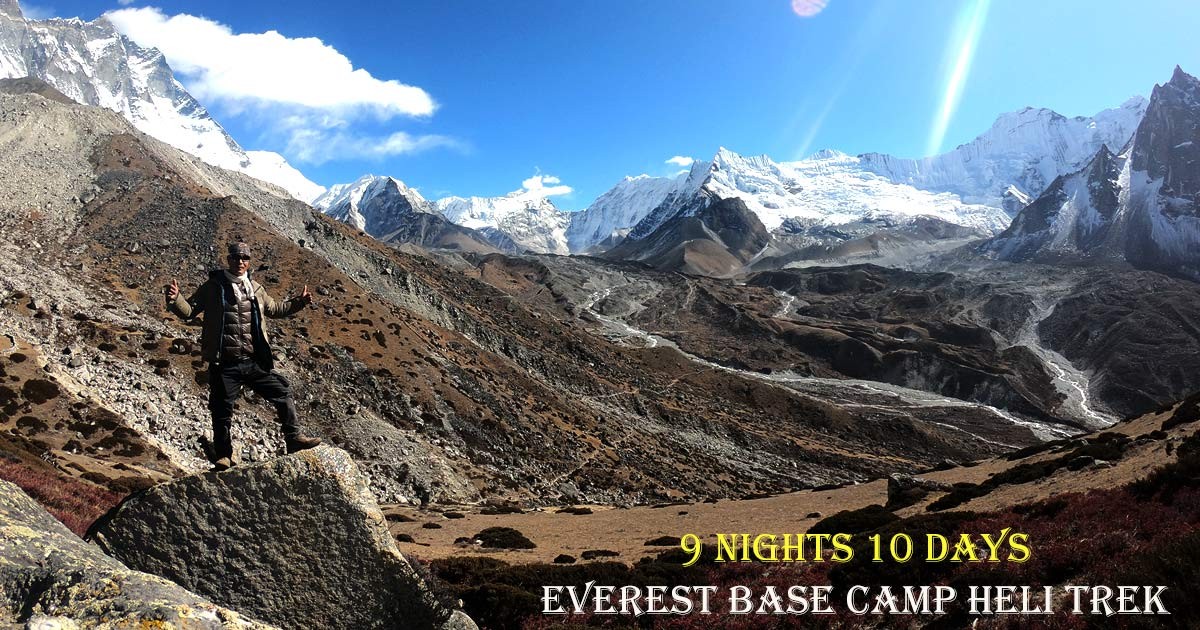 9 nights 10 days everest base camp trek helicopter return