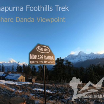 annapurna foothills trek mohare danda