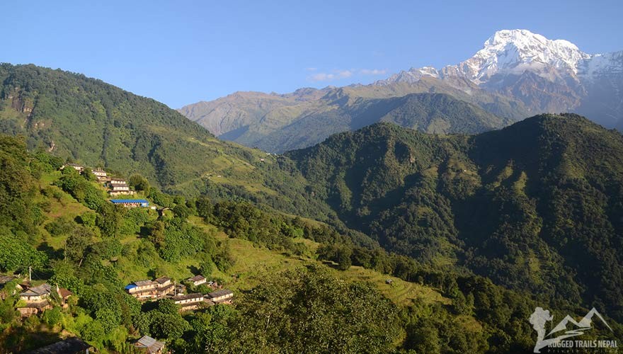 7 days annapurna base camp short trek ghandruk village