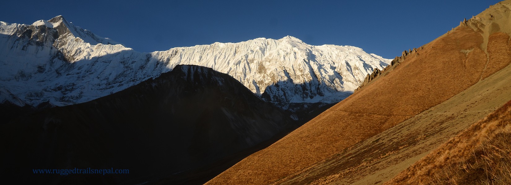 annapurna mountain view trek nepal