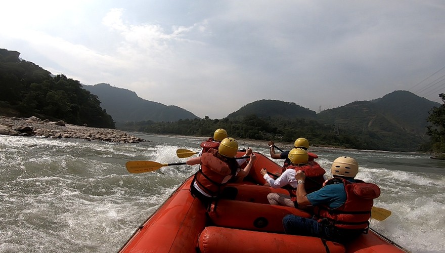 day trip rafting from kathmandu