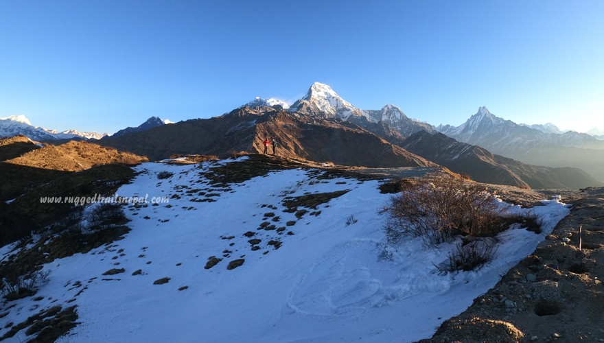 hidden lake trek routes price