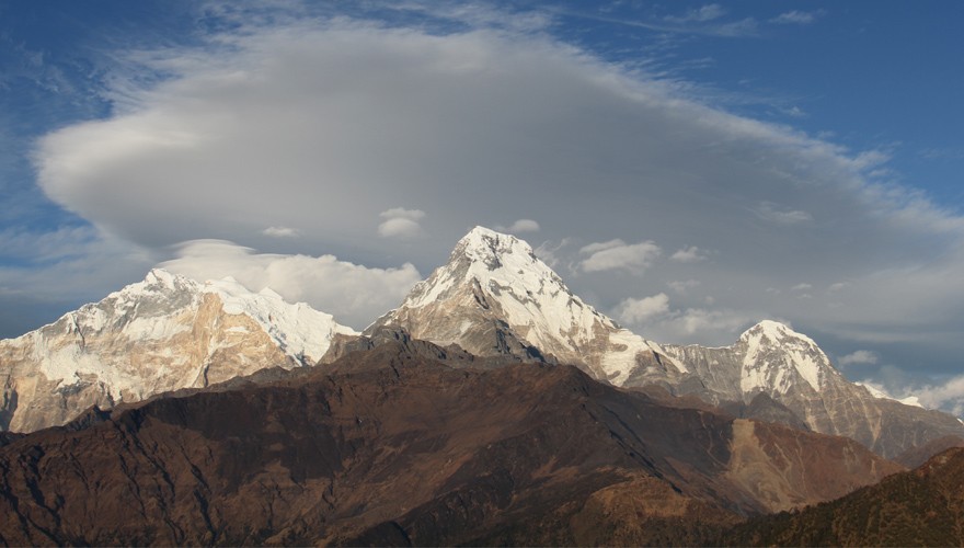 hot spring trekking nepal annapurna