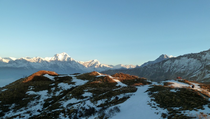 khopra ridge trek in annapurna region