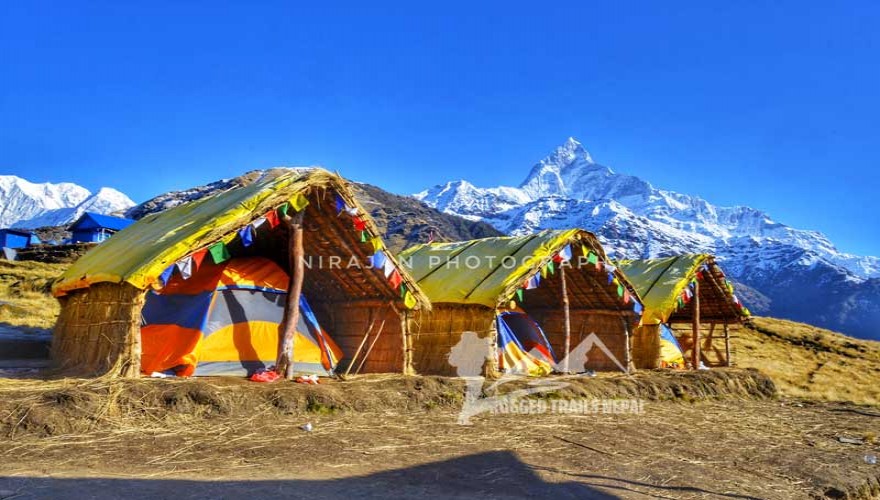 khumai danda trek from pokhara