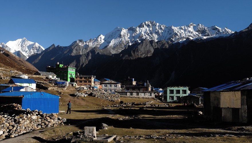 langtang trek kyanji