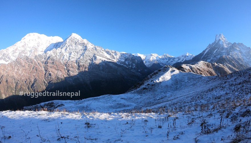 mardi himal viewpoint trek from pokhara