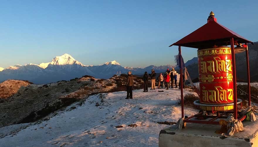 mulde hill trek annapurna nepal
