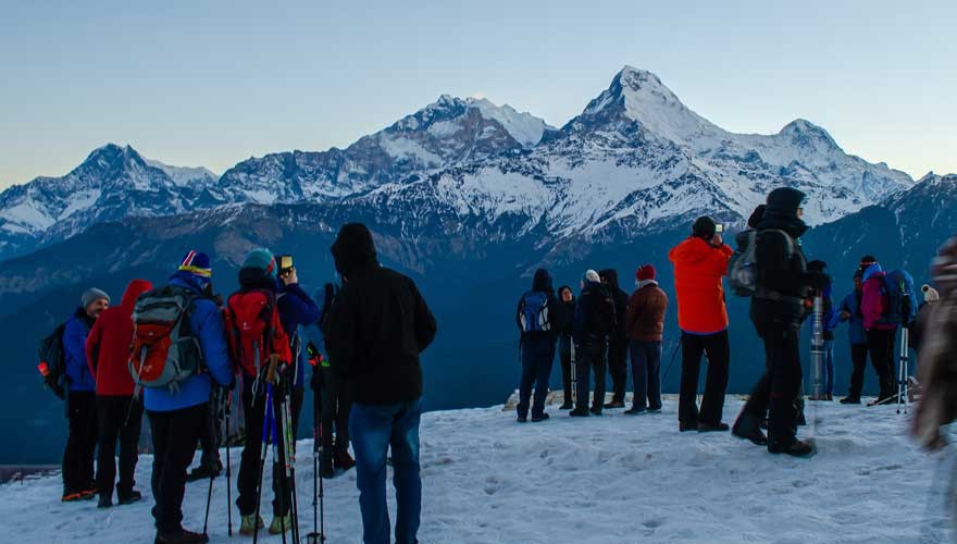 mulde peak ghorepani poon hill short trek