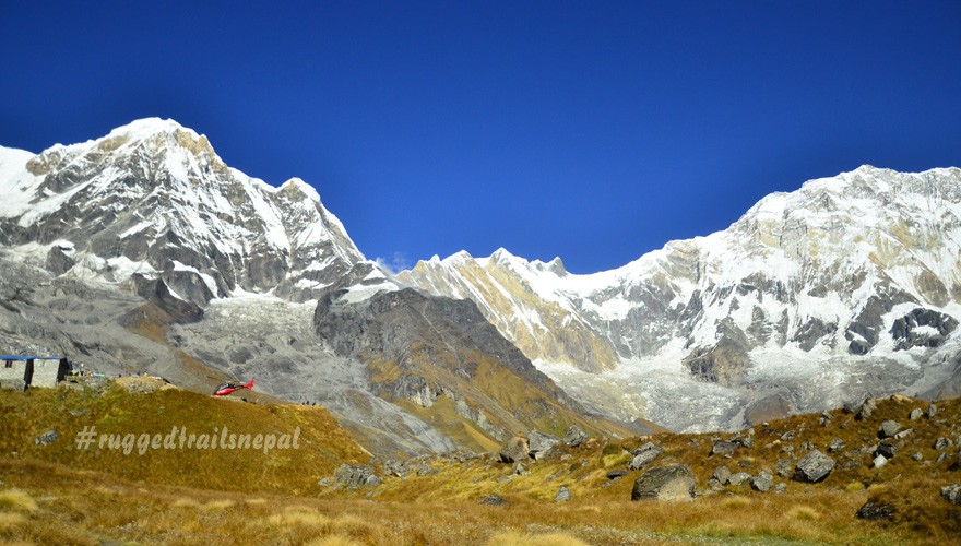 pokhara to annapurna base camp helicopter tour cost