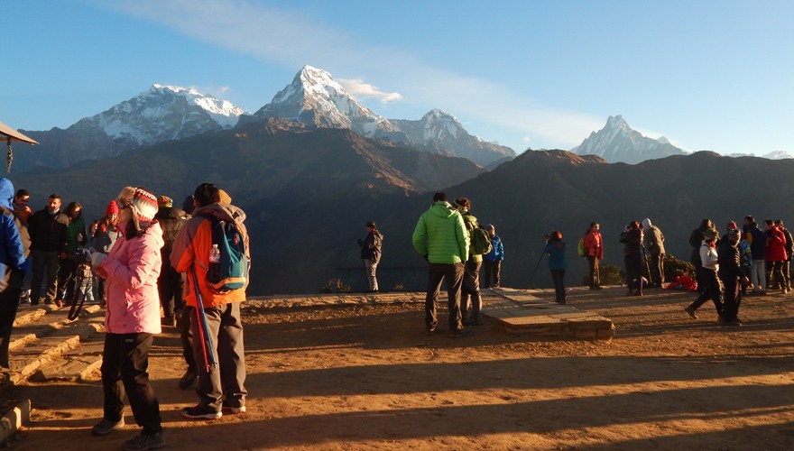 pokhara to ghorepani jeep drive trek