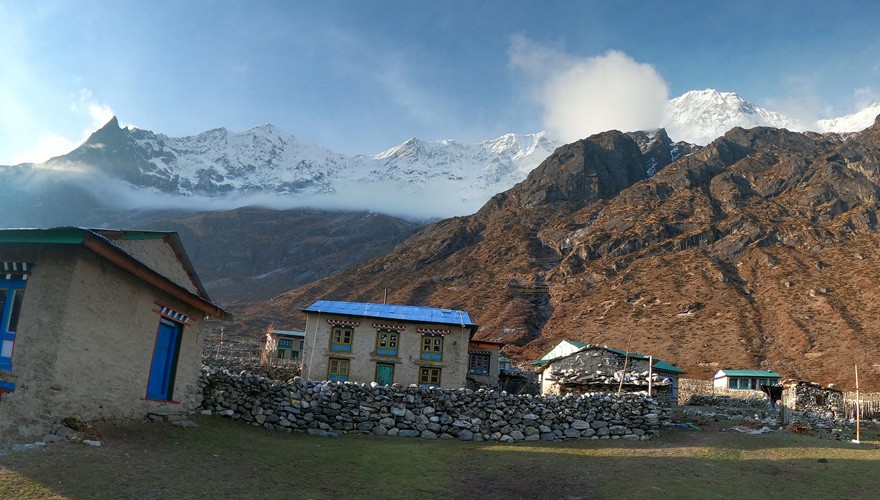 beautiful mountain view from Naa village
