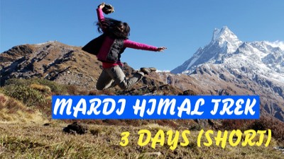 short mardi himal trek video