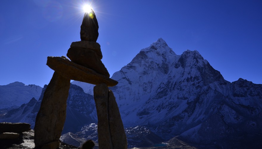 spiritual yoga trek everest