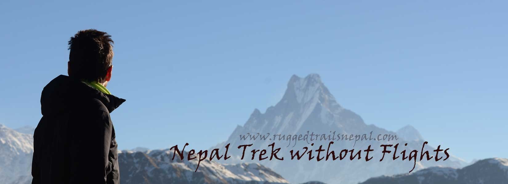 trekking in nepal without using nepal's domestic flight