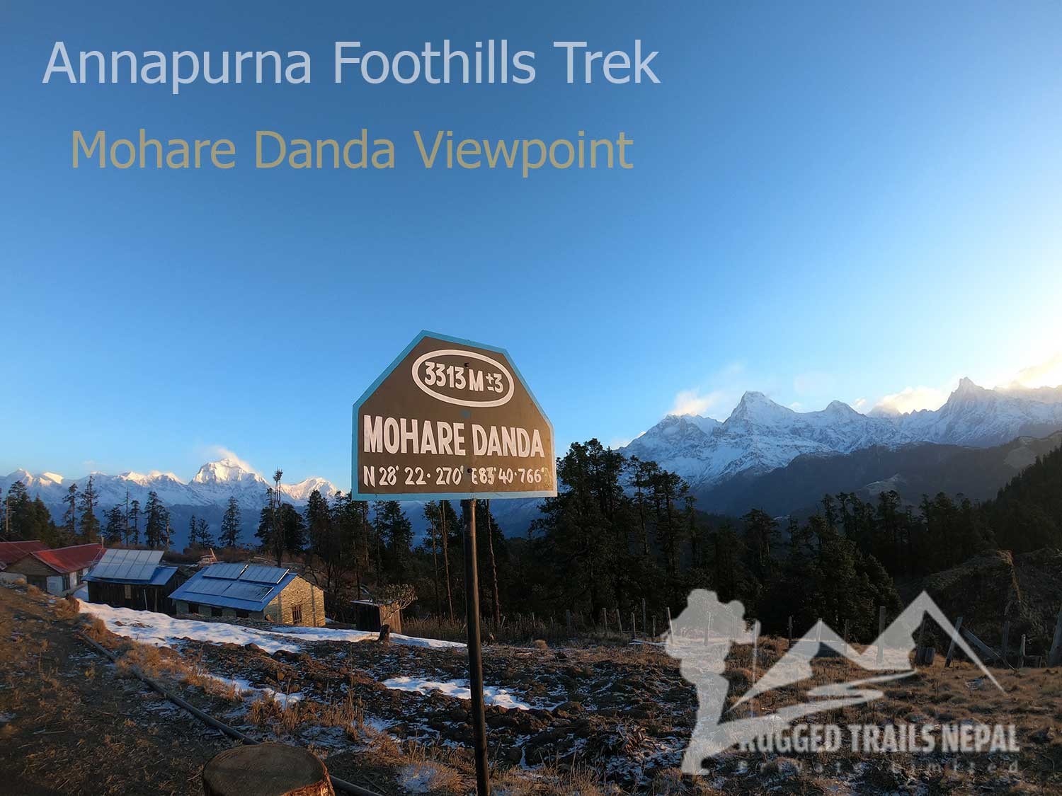 Annapurna Foothills Trek Mohare Danda