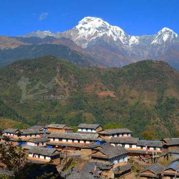 ghorepani trekking ghandruk village