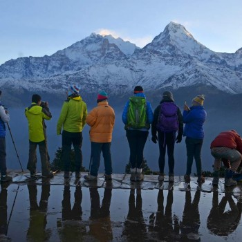 poon hill trek 4 days sunrise view