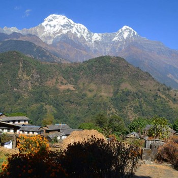 poon hill trek ghandruk village