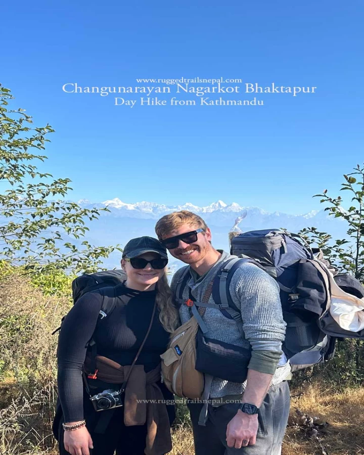changunarayan to nagarkot hiking distance