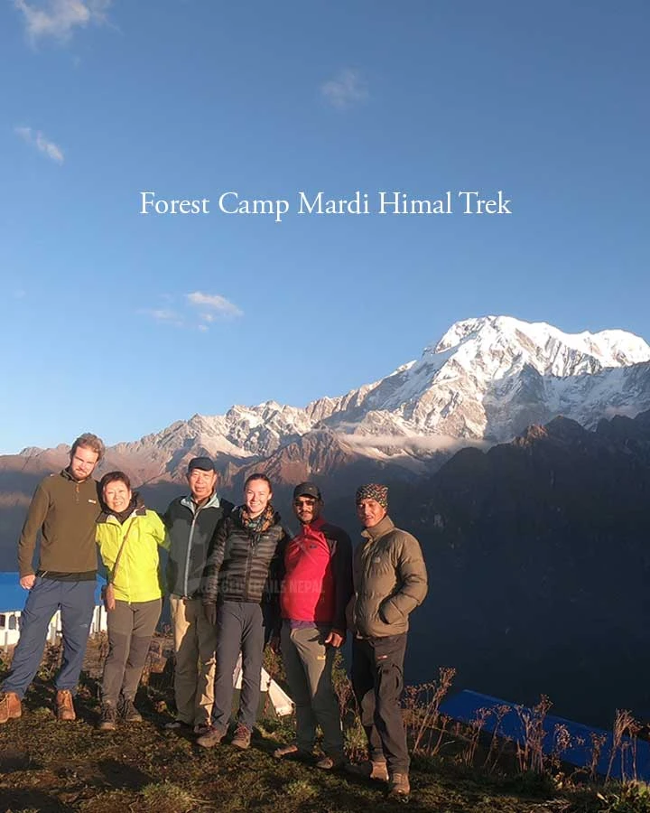 forest camp mardi himal trek total cost