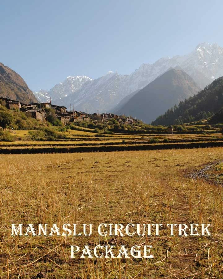 manaslu circuit trek package booking