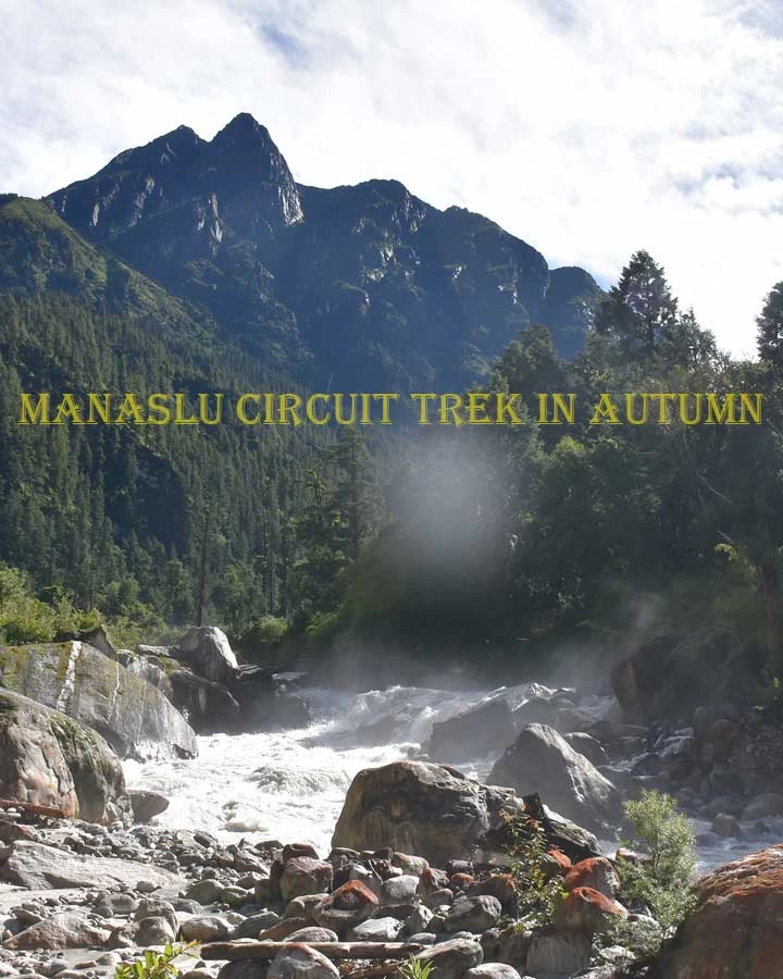 manaslu circuit trek season autumn
