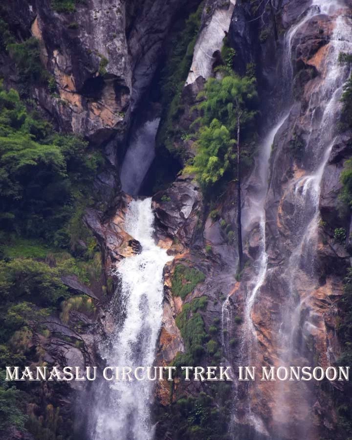 manaslu circuit trek season monsoon