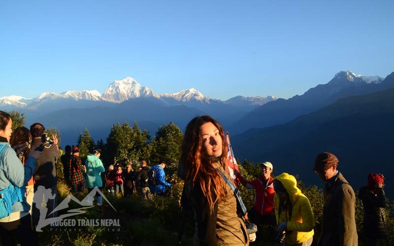 ghorepani poon hill mardi himal trekking video