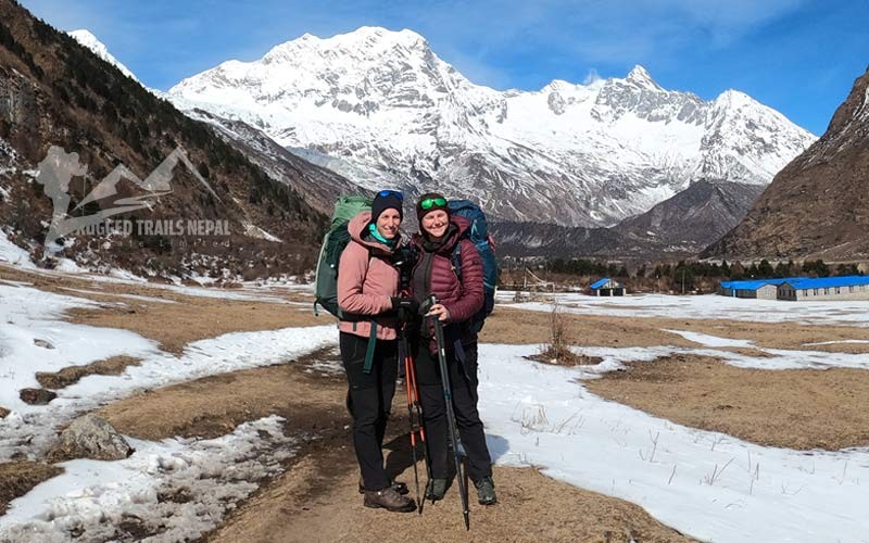 manaslu circuit trekking video rugged