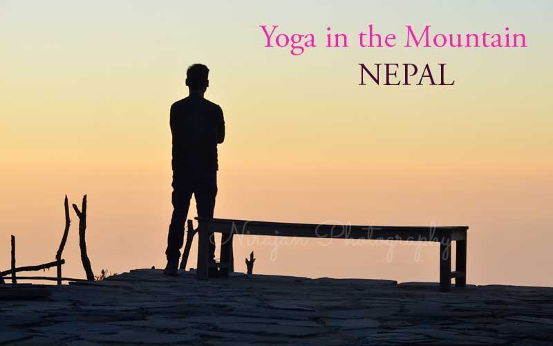 yoga in the mountain nepal video
